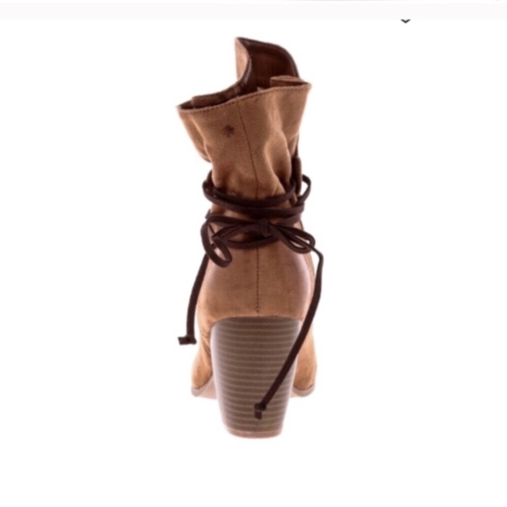 •Closeout•Ankle Suede Bootie - Picture 2 of 3